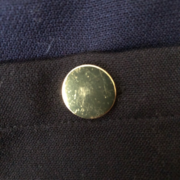 h&m black and navy blazer (gold details) - Picture 2 of 2